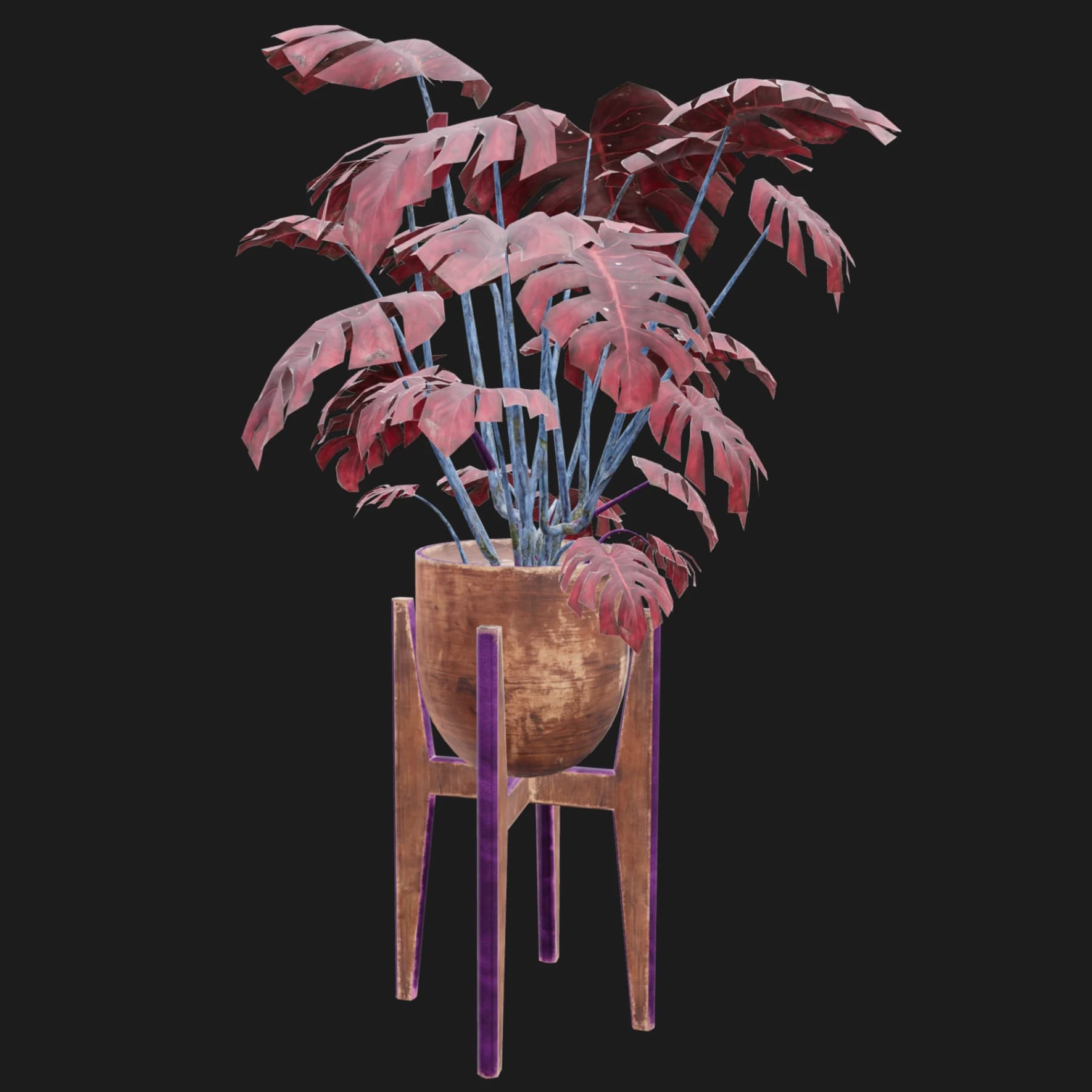 Plant material variant 1 generated with TextureFast