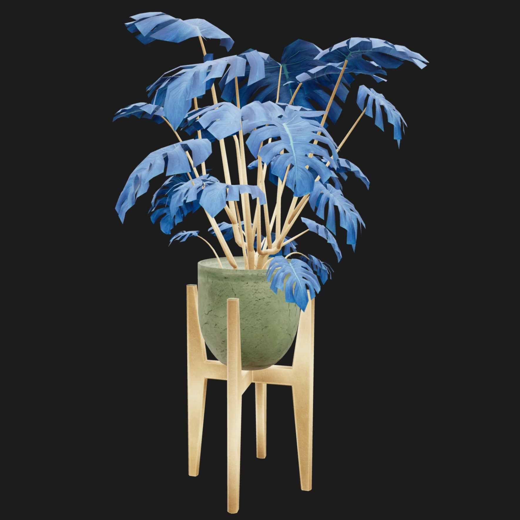 Plant material variant 7 generated with TextureFast